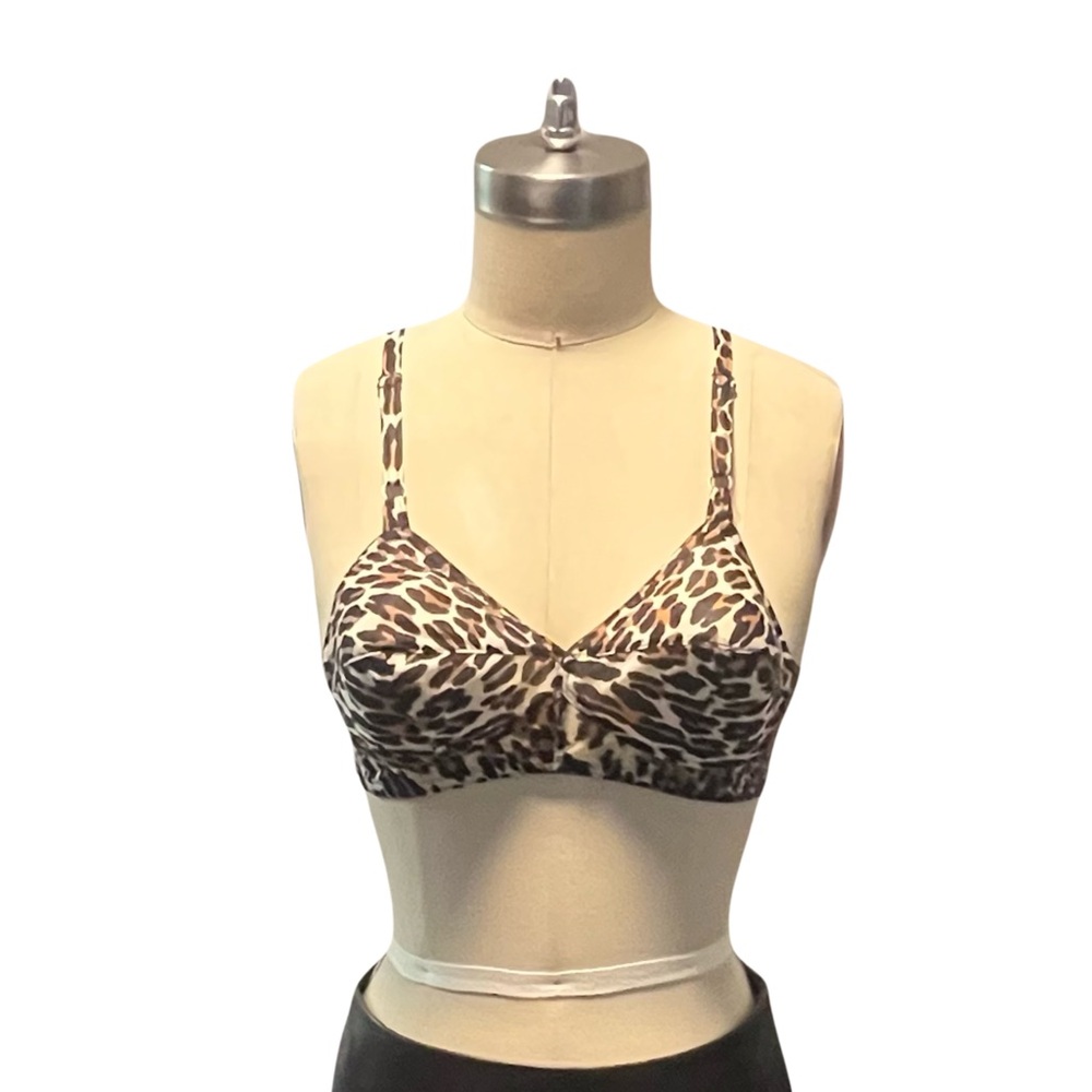 1950 Leopard bullet bra by Vanity fair